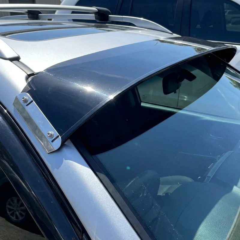 Ford Victoria Solid Acrylic Windscreen Sunvisor (1959 - 1960) - 1