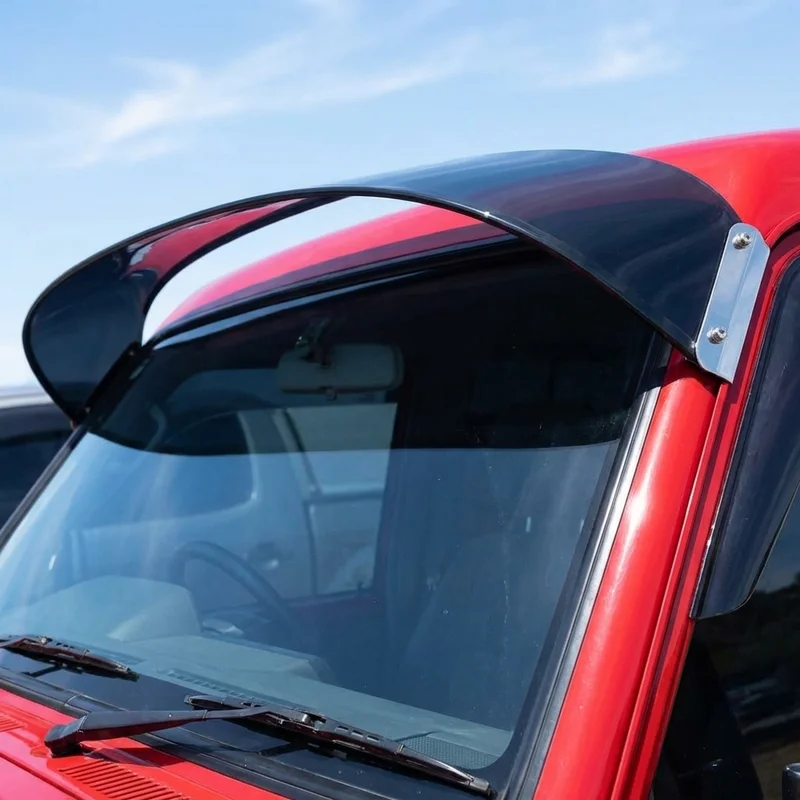 Forest River Sunseeker TS Solid Acrylic Windscreen Sunvisor (2019 - 2022) - 1