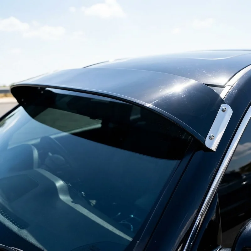 Freightliner 108SD solitt akryl-solskydd för vindruta (2012 - 2021) - 1