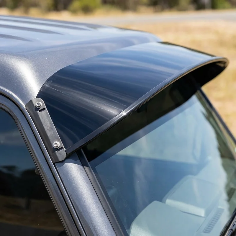 Freightliner 122SD Solid Acrylic Windscreen Sunvisor (2013 - 2021) - 1