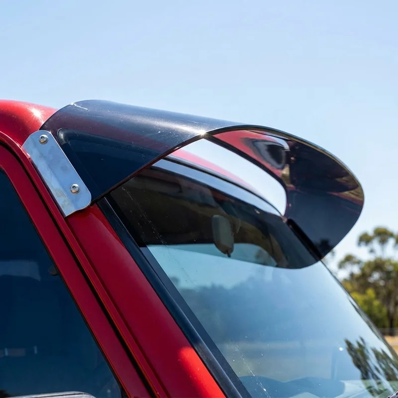 Freightliner MB70 solitt akryl-solskydd för vindruta (1992 - 1995) - 1