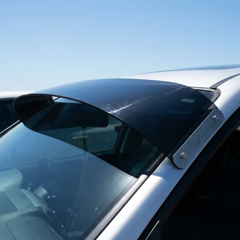 Freightliner MT45 Solid Acrylic Windscreen Sunvisor (1998 - 2019) - 1