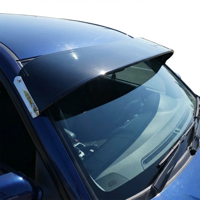 Freightliner XB Straight Rail Solid Acrylic Windscreen Sunvisor (2019 - 2019) - 1