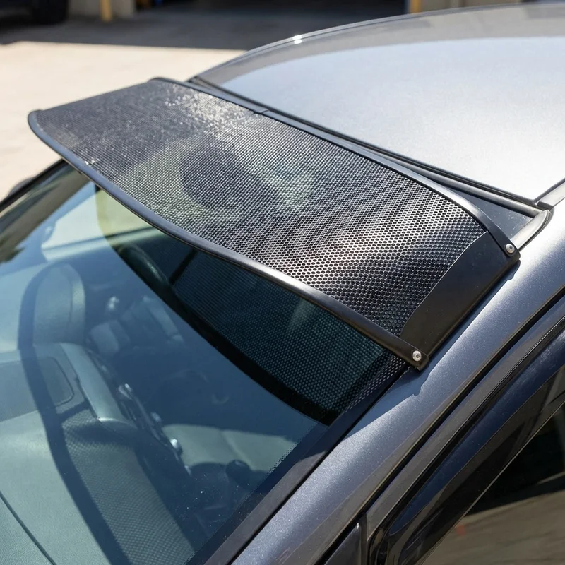 Freightliner XBA nät-solskydd för vindruta (2019 - 2019) - 1