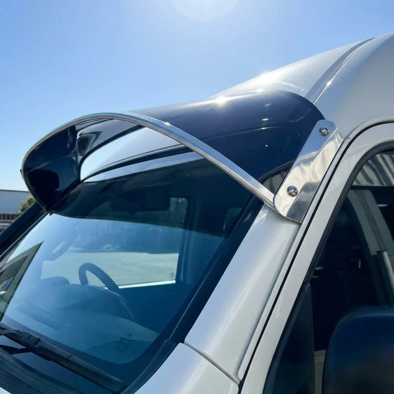 Genesis G80 Solid Acrylic Windscreen Sunvisor (2017 - 2025) - 1