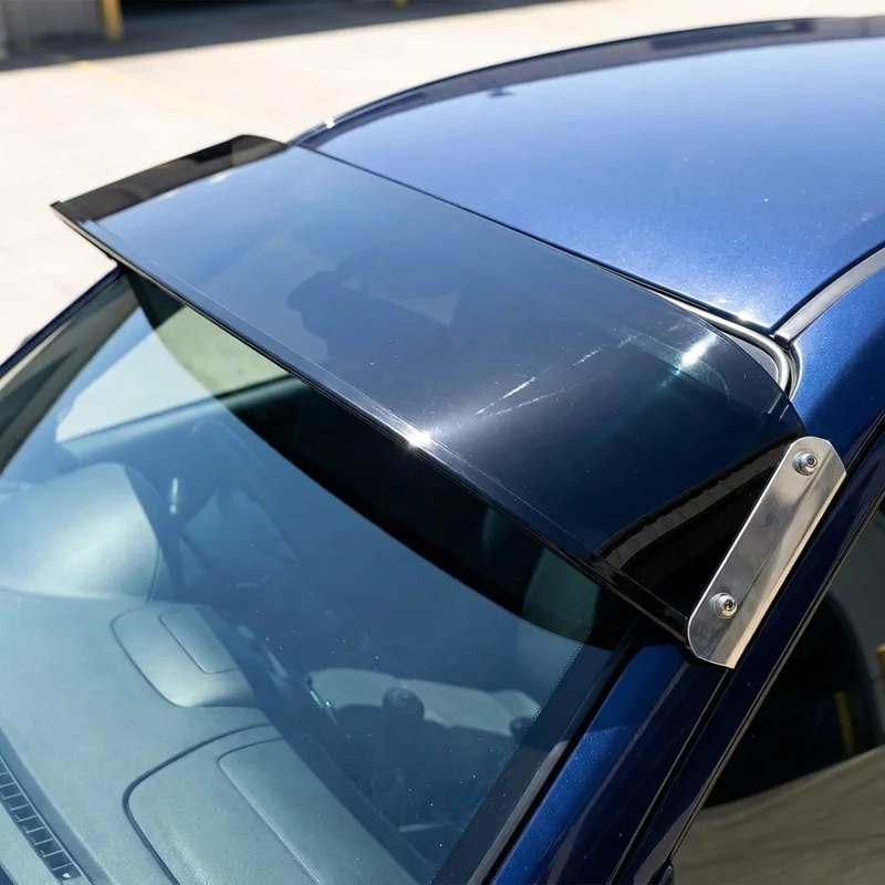 GMC C15/C1500 Pickup Solid Acrylic Windscreen Sunvisor (1967 - 1974) - 1