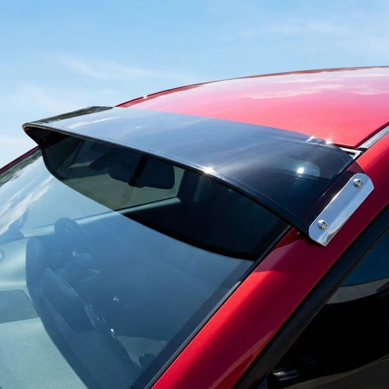 GMC C35/C3500 Pickup Solid Acrylic Windscreen Sunvisor (1967 - 1974) - 1