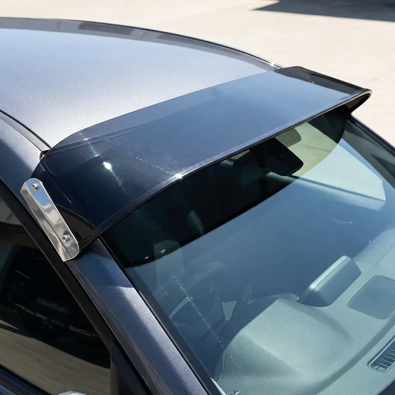 GMC C5000 Solid Acrylic Windscreen Sunvisor (1979 - 1990) - 1