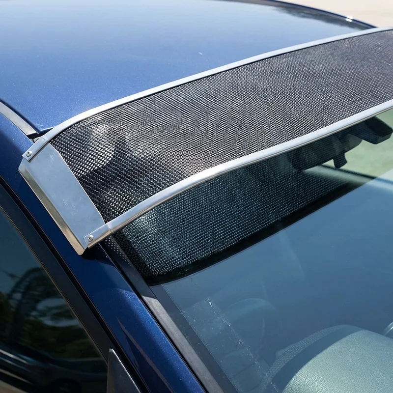 GMC C6500 Topkick Mesh Windscreen Sunvisor (1997 - 2009) - 1