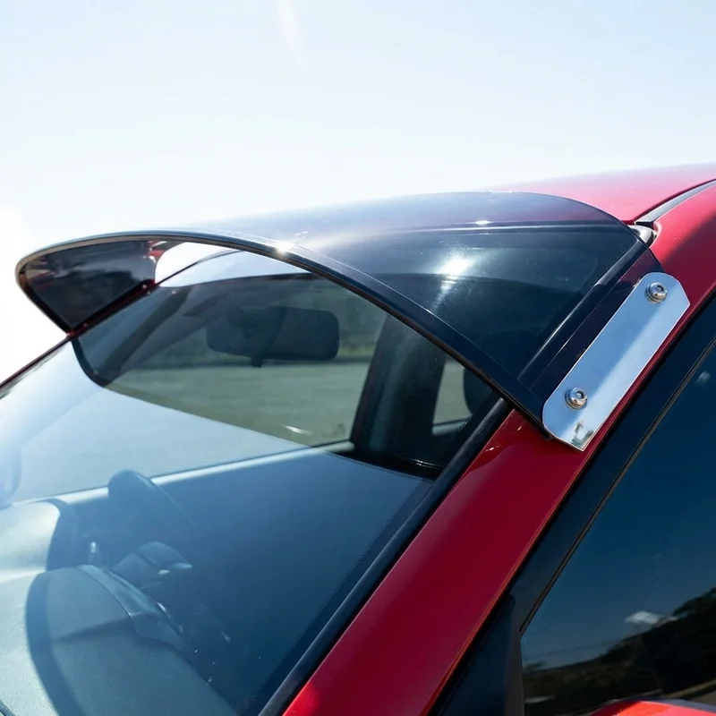 GMC C6500 Topkick Solid Acrylic Windscreen Sunvisor (1997 - 2009) - 1