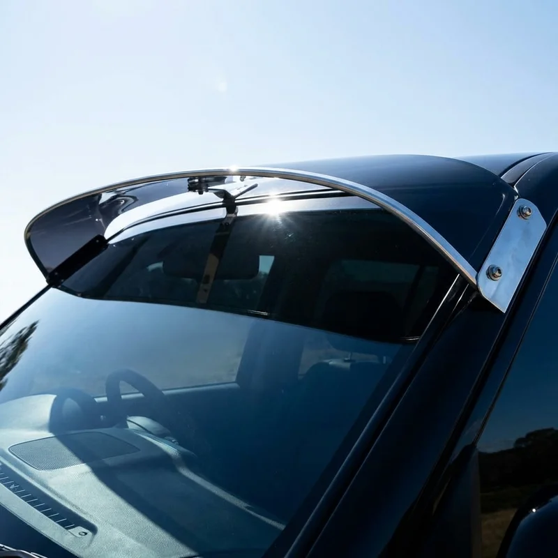 GMC C7000 tahke akrüül-päikesevisiir tuuleklaasile (1979 - 1990) - 1