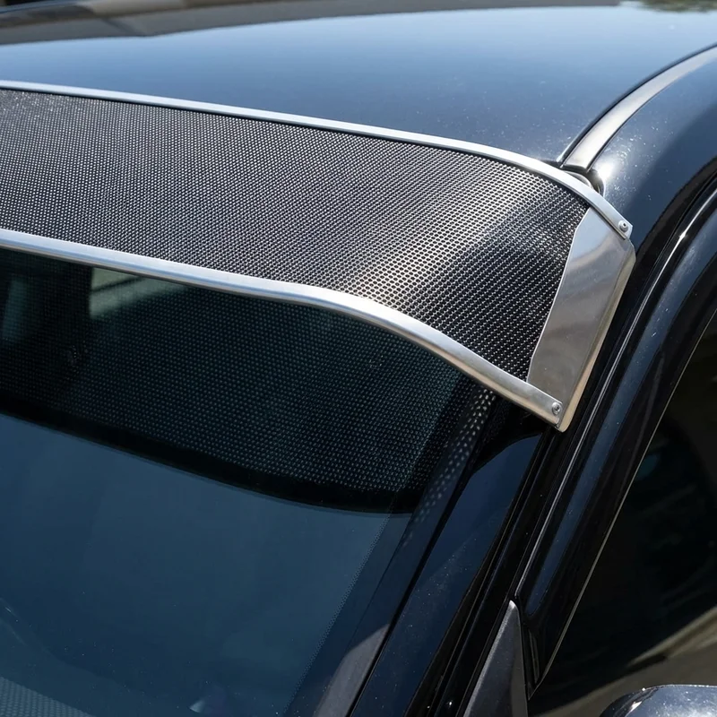 GMC C8500 Topkick Mesh Windscreen Sunvisor (2003 - 2009) - 1