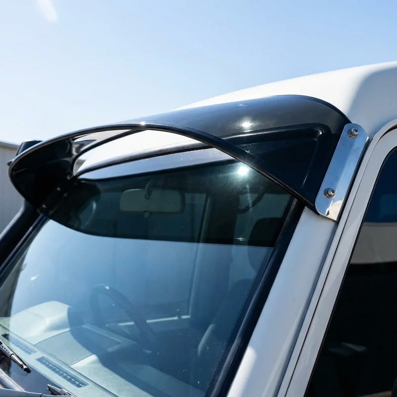 GMC C8500 Topkick Solid Acrylic Windscreen Sunvisor (2003 - 2009) - 1