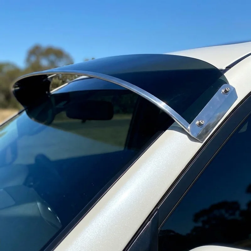 GMC Canyon tahke akrüül-päikesevisiir tuuleklaasile (2004 - 2025) - 1