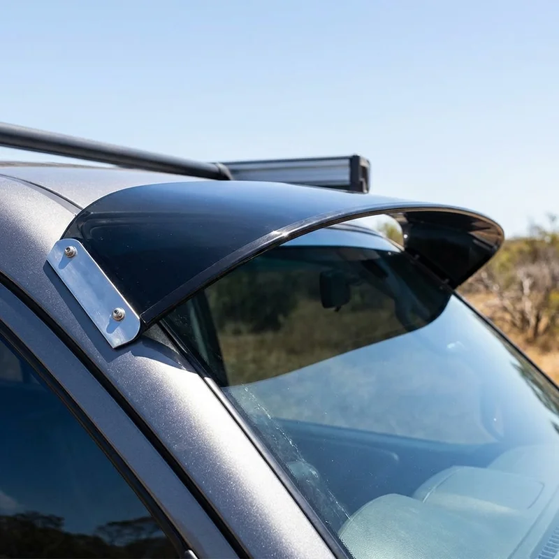 GMC K15 solitt akryl-solskydd för vindruta (1975 - 1978) - 1