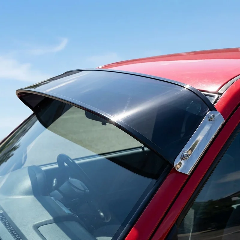 GMC K1500 Suburban Solid Acrylic Windscreen Sunvisor (1979 - 1999) - 1