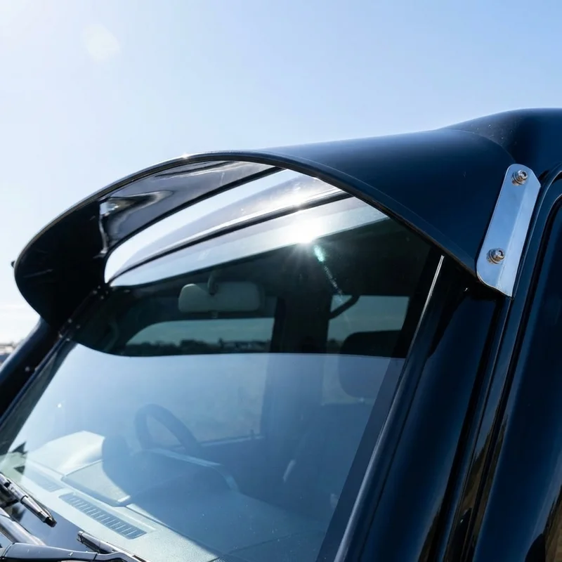 GMC K25 Solid Acrylic Windscreen Sunvisor (1975 - 1978) - 1