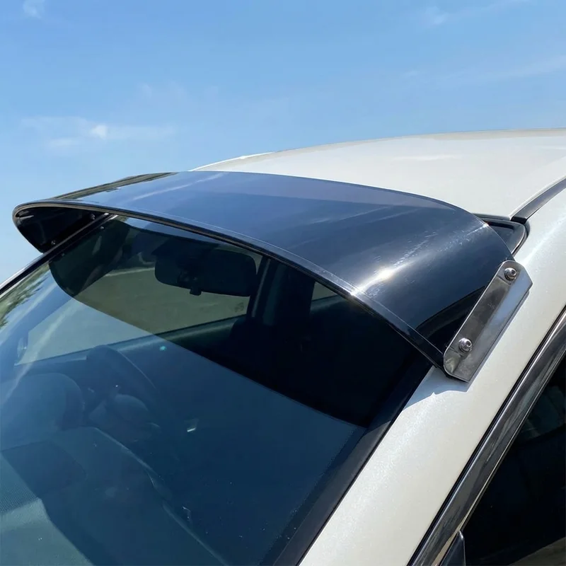 GMC K2500 Suburban Solid Acrylic Windscreen Sunvisor (1979 - 1999) - 1