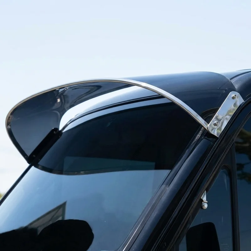 GMC P2500 Solid Acrylic Windscreen Sunvisor (1979 - 1989) - 1