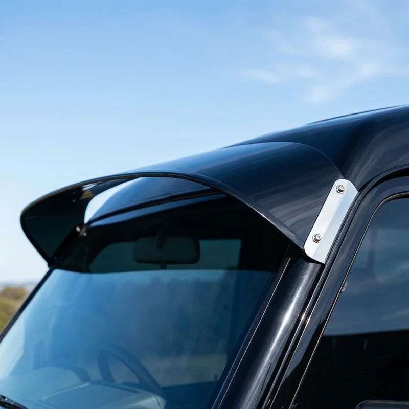 GMC P35/P3500 Van Solid Acrylic Windscreen Sunvisor (1970 - 1974) - 1