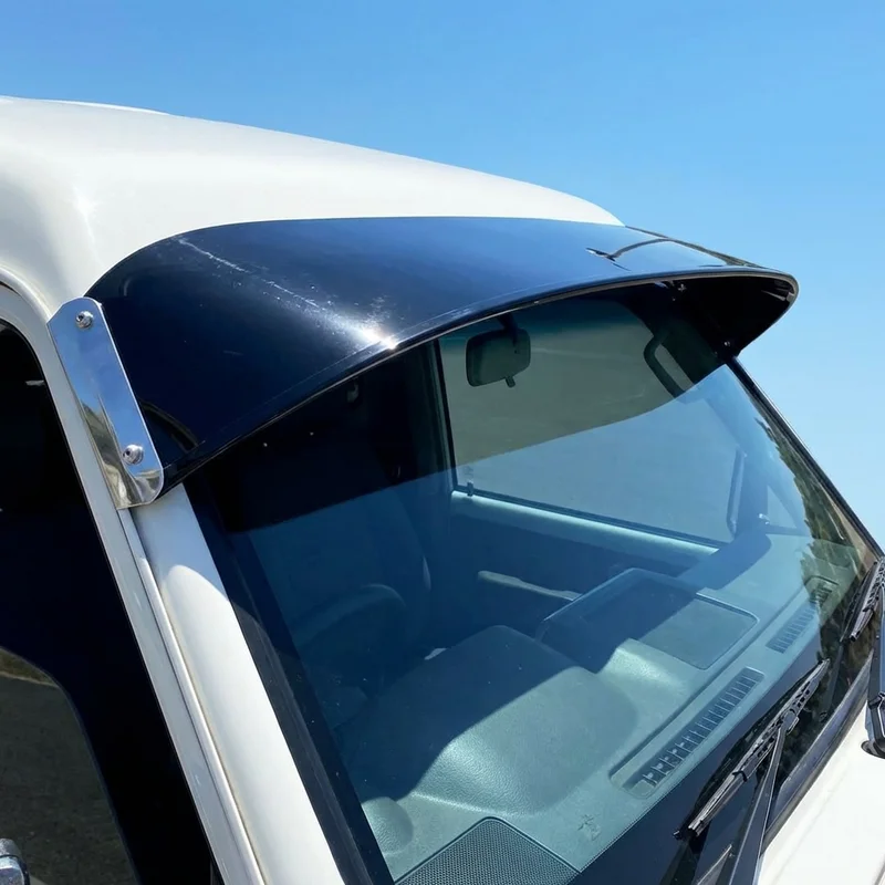 GMC P6000 solitt akryl-solskydd för vindruta (1983 - 1996) - 1