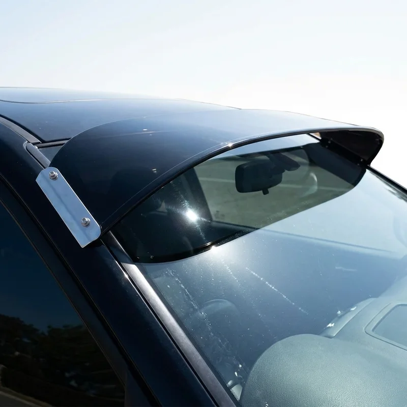 บังแดดกระจกหน้ารถอะคริลิกทึบ GMC R1500 Suburban (1987 - 1991) - 1