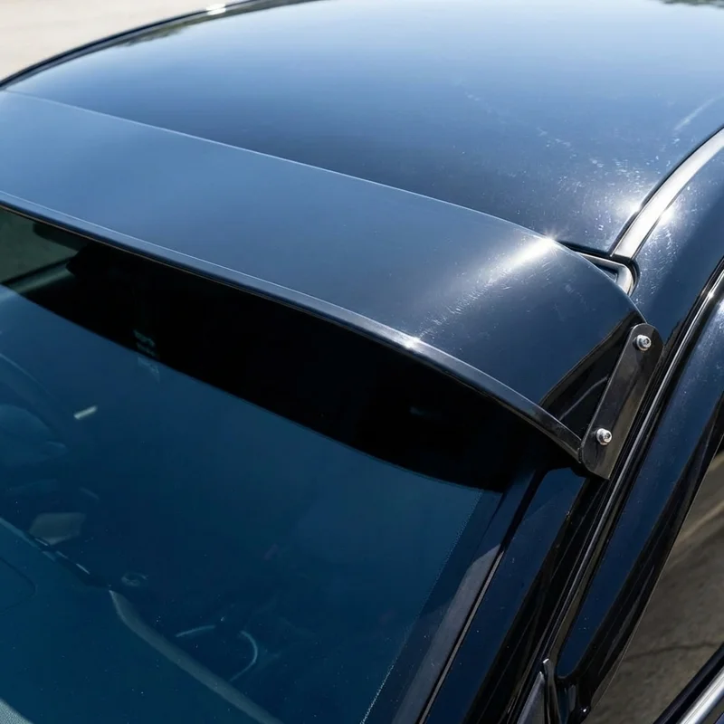 GMC Savana 4500 Solid Acrylic Windscreen Sunvisor (2009 - 2024) - 1