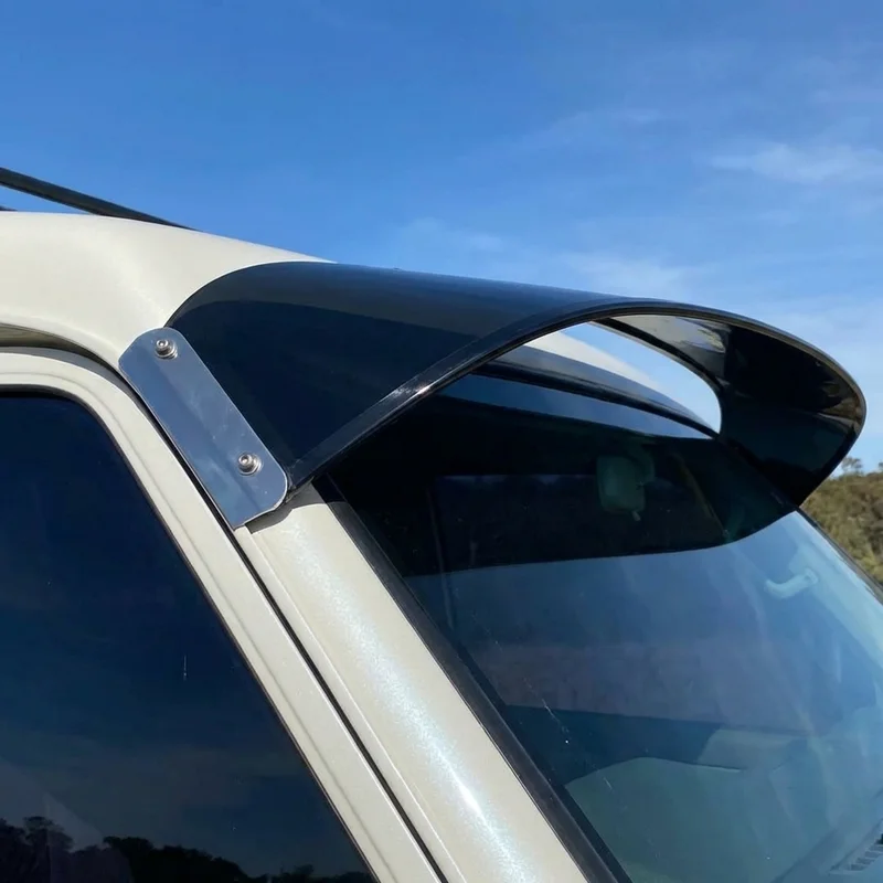 GMC Sierra 1500 HD Classic Solid Acrylic Windscreen Sunvisor (2007 - 2007) - 1