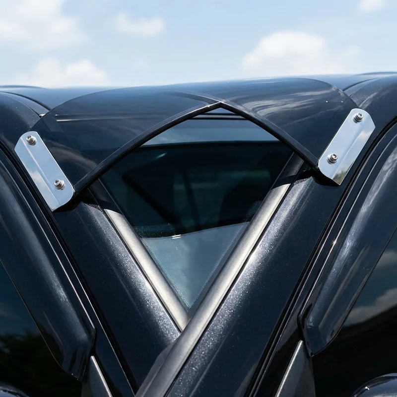 GMC Sierra 1500 Limited Solid Akryl Solskærm til Forrude (2019 - 2022) - 1