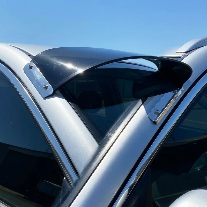 GMC Sierra 2500 HD Classic Solid Acrylic Windscreen Sunvisor (2007 - 2007) - 1