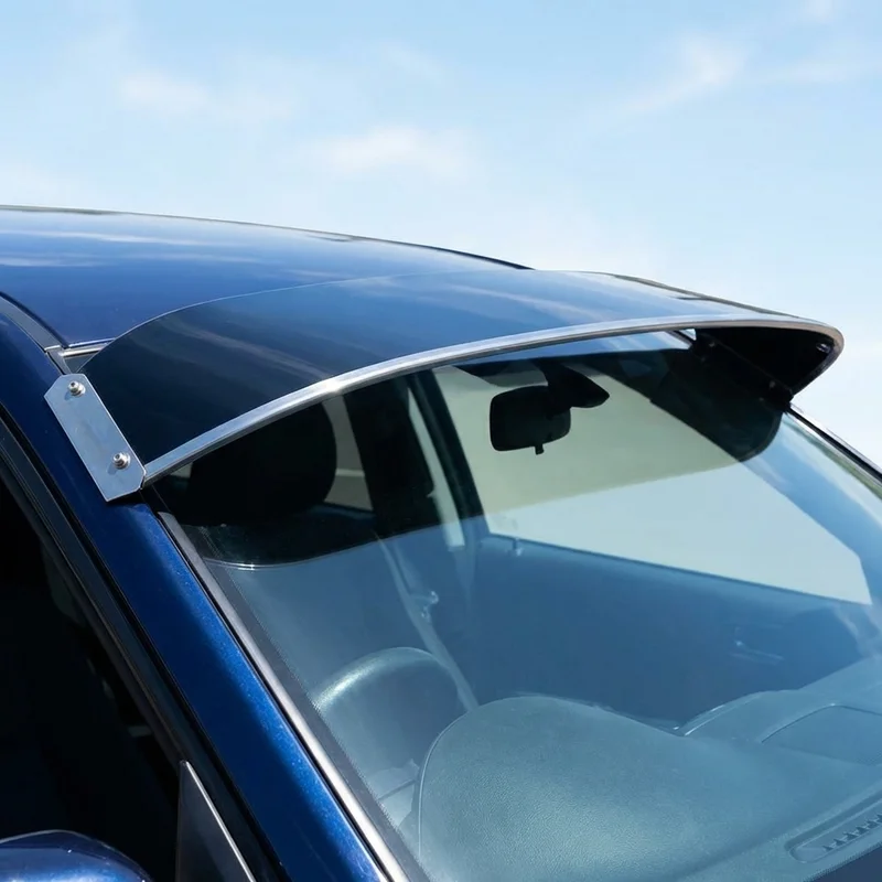 บังแดดกระจกหน้ารถอะคริลิกทึบ GMC Sierra 3500 HD (2007 - 2025) - 1