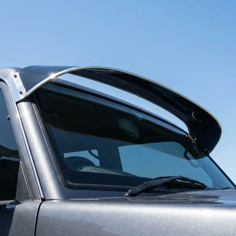 GMC Typhoon Solid Acrylic Windscreen Sunvisor (1992 - 1993) - 1