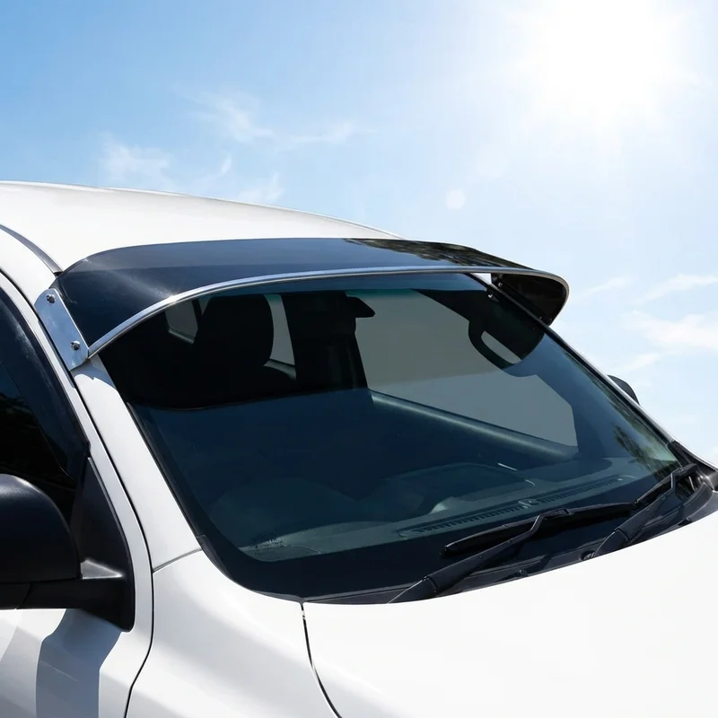 GMC V1500 tahke akrüül-päikesevisiir tuuleklaasile (1987 - 1987) - 1