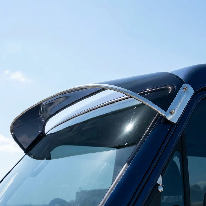 GMC V1500 Suburban Solid Acrylic Windscreen Sunvisor (1987 - 1991) - 1