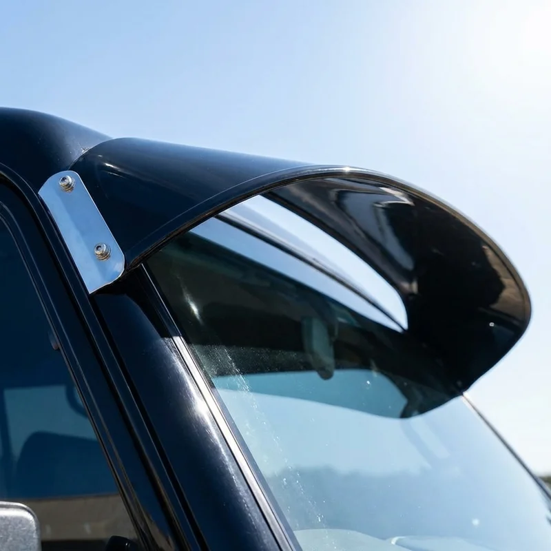 GMC W3500 Forward Solid Acrylic Windscreen Sunvisor (1995 - 2008) - 1