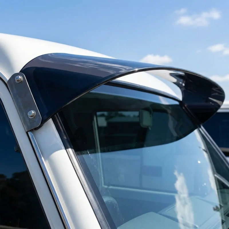 Hino 185 Solid Acrylic Windscreen Sunvisor (2005 - 2010) - 1