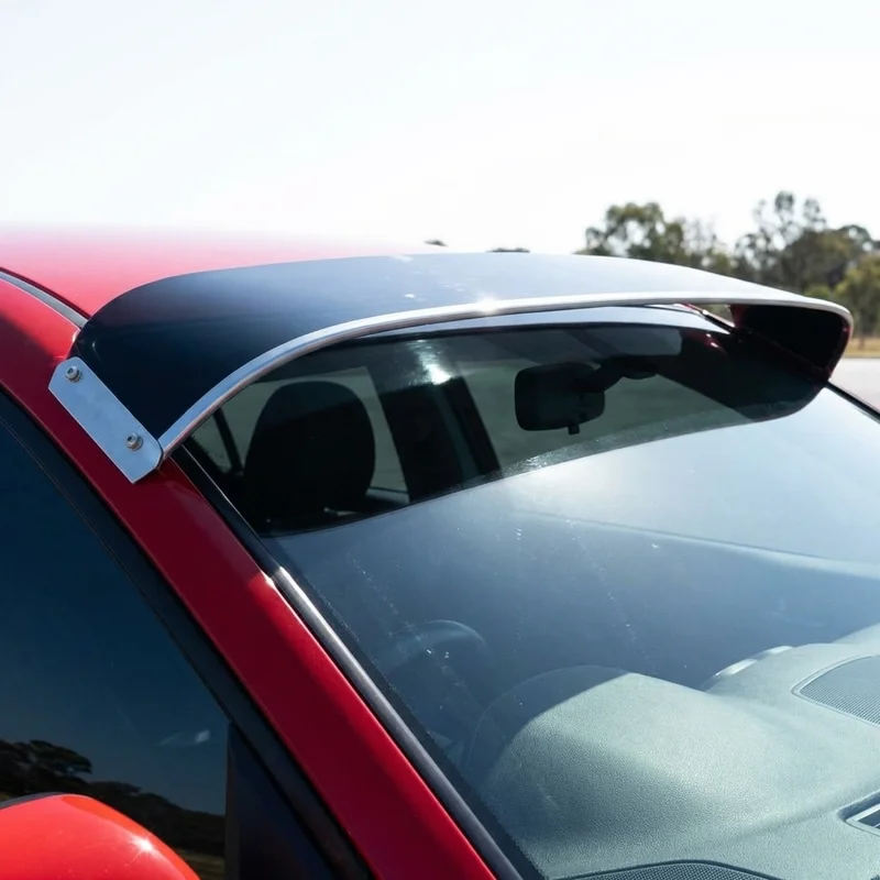 Hino 195h DC Solid Acrylic Windscreen Sunvisor (2014 - 2014) - 1