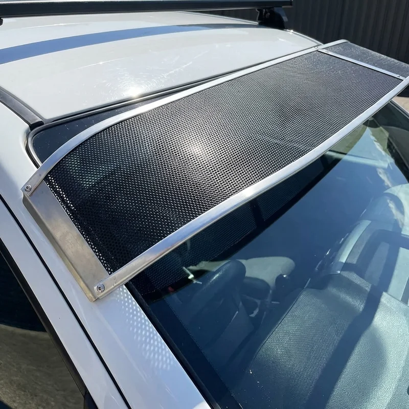 Hino 195h Mesh Windscreen Sunvisor (2014 - 2020) - 1