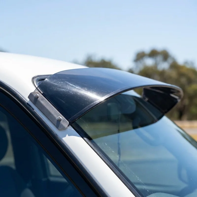 Hino 258ALP Solid Acrylic Windscreen Sunvisor (2008 - 2014) - 1