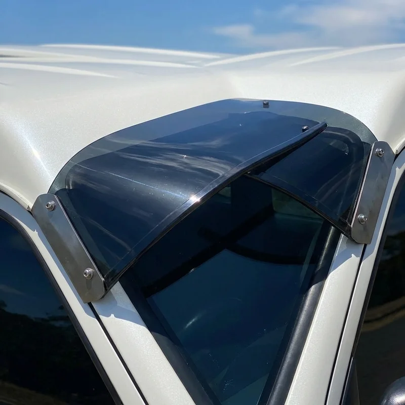 Hino 268 Solid Acrylic Windscreen Sunvisor (2005 - 2020) - 1