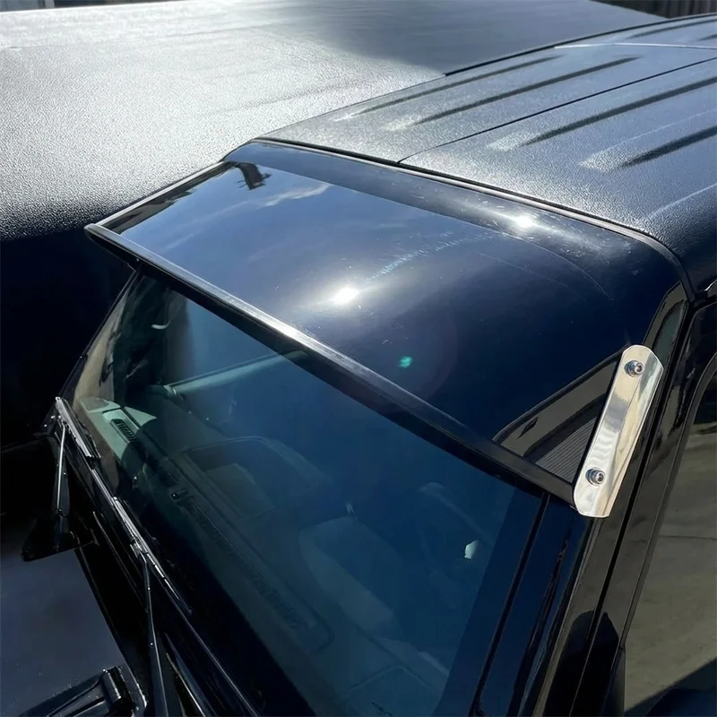 Hino 268A Solid Acrylic Windscreen Sunvisor (2008 - 2014) - 1