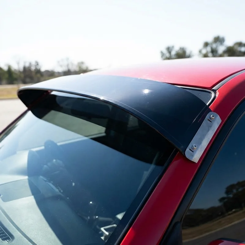 Hino 308 Solid Acrylic Windscreen Sunvisor (2005 - 2008) - 1