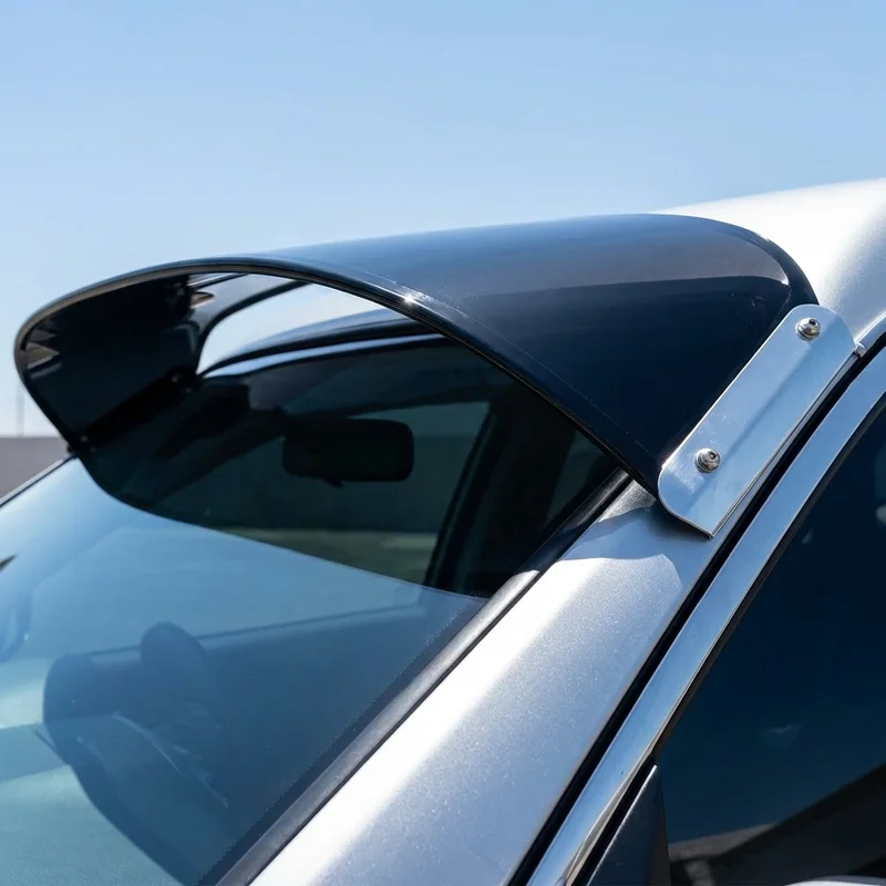 Hino 338CT Solid Acrylic Windscreen Sunvisor (2008 - 2014) - 1