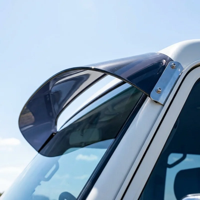 Hino FA14 Solid Acrylic Windscreen Sunvisor (1989 - 1991) - 1
