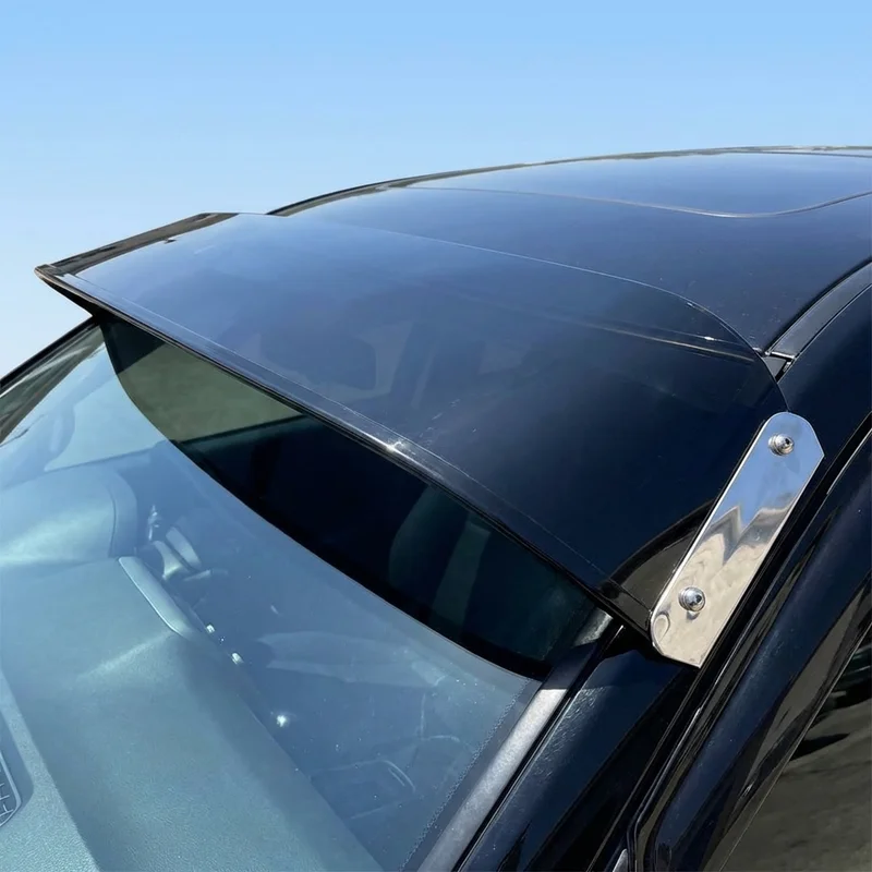Hino FB14 Solid Acrylic Windscreen Sunvisor (1987 - 1991) - 1