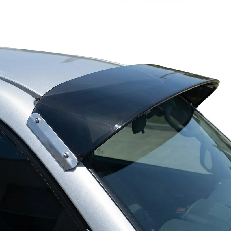 Hino FD16 Solid Acrylic Windscreen Sunvisor (1986 - 1987) - 1