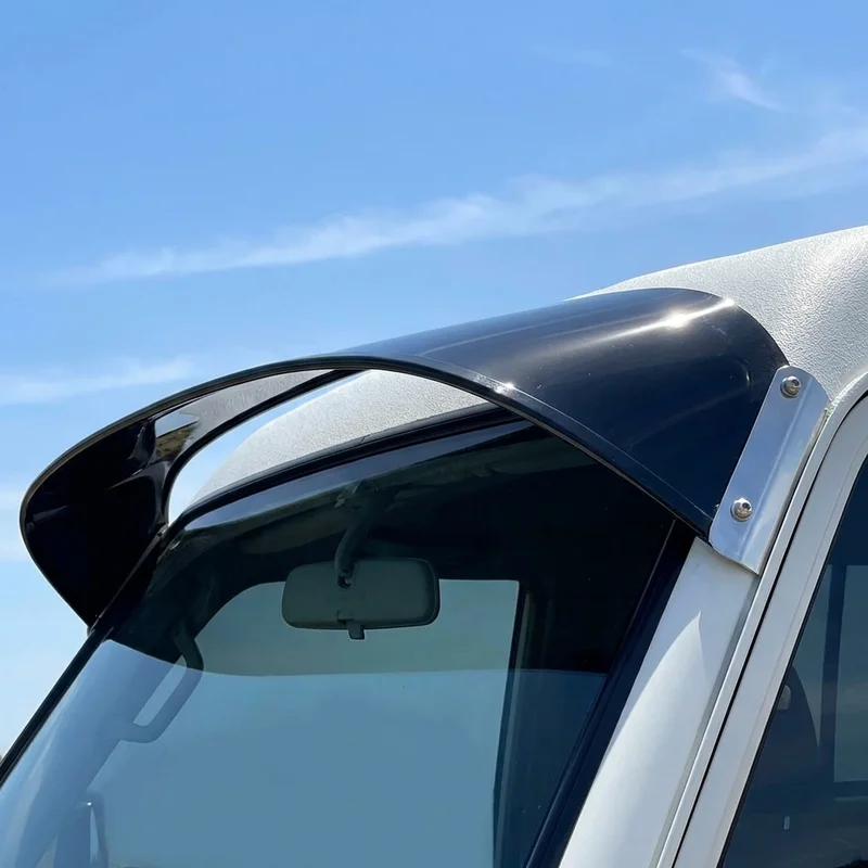 Hino FD20 Solid Acrylic Windscreen Sunvisor (1992 - 1992) - 1