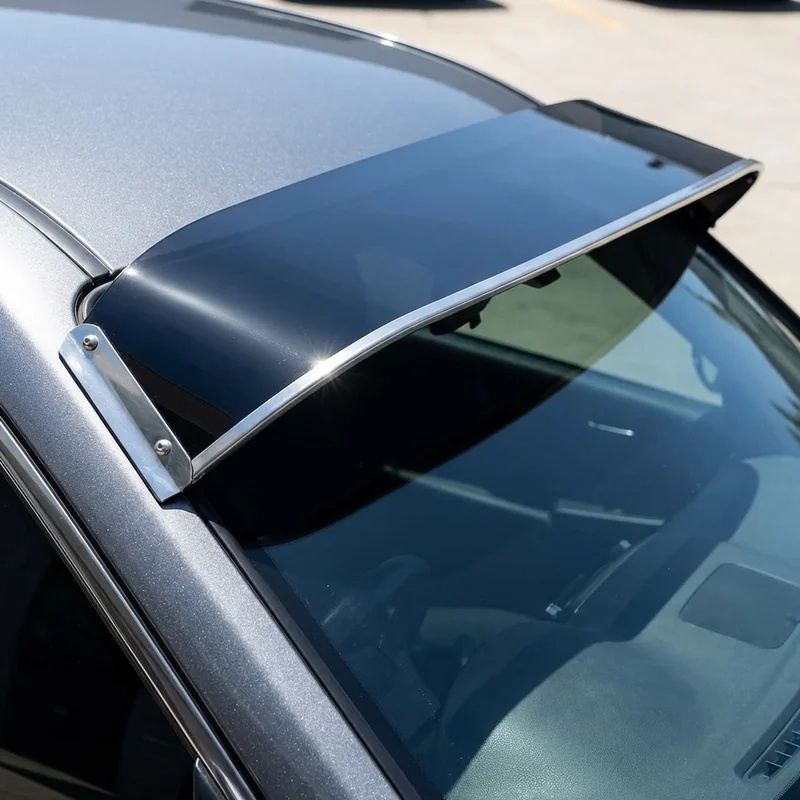 Honda Crosstour Solid Acrylic Windscreen Sunvisor (2012 - 2015) - 1