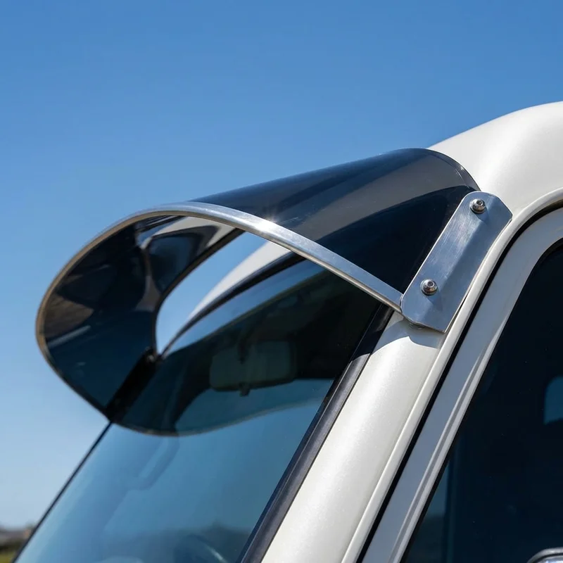 Honda CRX Solid Acrylic Windscreen Sunvisor (1988 - 1991) - 1