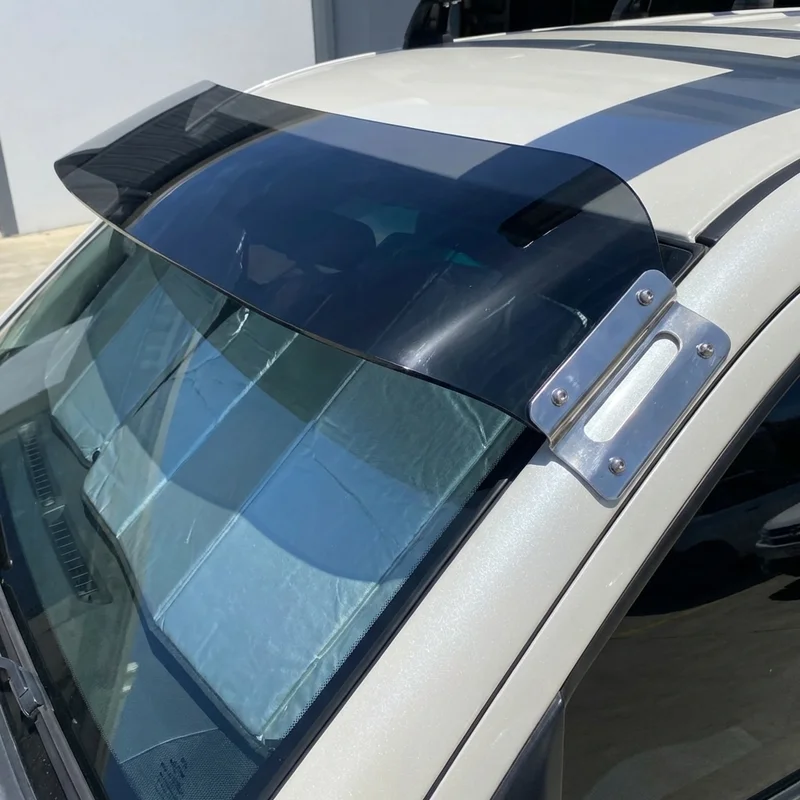 Parasole Rigido in Acrilico per Parabrezza Hummer H3T (2009 - 2010) - 1